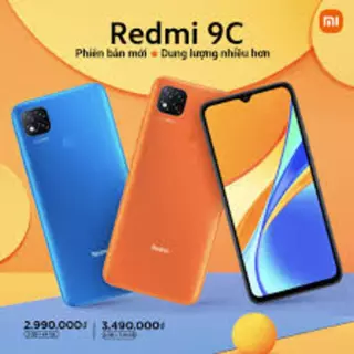 điện thoại Xiaomi Redmi 9C 2sim ram 3G rom 64G, Máy Chính Hãng, Full Tiếng Việt, Cày Game siêu chất - TTB 01