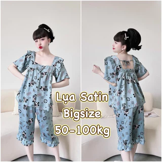 (50-110kg) Đồ bộ Pijama mẫu mới siêu sang siêu xinh