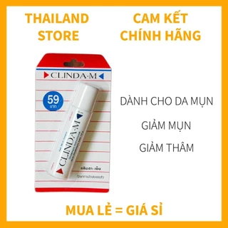 Kem Chấm Mụn Clinda-M, Tinh Chất Hỗ Trợ Giảm, Xẹp Mụn Clinda M Thái Lan