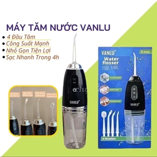 Máy Tăm Nước Cầm Tay VANLU - Tăm Nước Vệ Sinh Răng Miệng Cực Sạch Công Nghệ Châu Âu