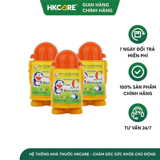 Kẹo Ngậm Doremon Vị Cam Hộp 50 Viên - Bổ Sung Vitamin C, Tăng Cường Sức Đề Kháng Cho Bé