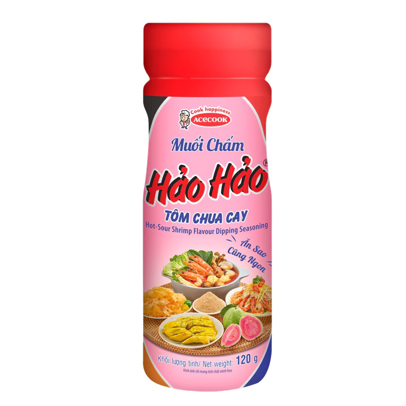 Muối chấm HẢO HẢO lọ 120g
