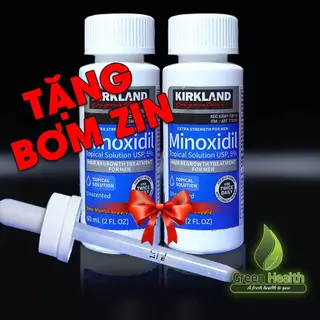 Minoxidil 5% dạng lỏng + ống bơm zin