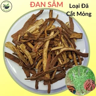 Đan Sâm, 100gr nguyên rễ hoặc cắt lát, hàng sạch sấy khô giòn.