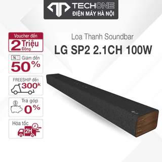 Loa thanh LG Soundbar SP2 2.1CH 100W - Hàng chính hãng bảo hành 12 tháng