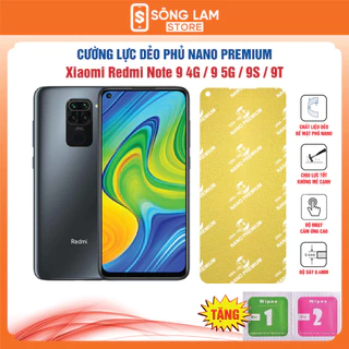 Cường lực Xiaomi Redmi Note 9 / 9S / 9T dẻo phủ Nano Premium chống xước bảo vệ màn hình - Sông Lam Store