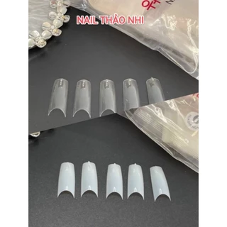 Móng Nối HSM Form Vuông, Móng Nối Hàn (bịch 500pcs) Đủ Size 0-9 NAIL THAO NHI