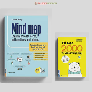 Combo - Mindmap English Phrasal Verbs, Collocations And Idioms Và Tự Học 2000 Từ Vựng Tiếng Anh Theo Chủ Đề