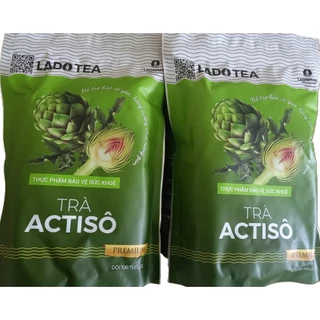 Trà Atiso / ACTISÔ Loại Cao cấp Lado Tea ,combo 2 túi ( 200 gamx 2 ). Hỗ trợ tăng cường chức năng gan, bảo vệ gan