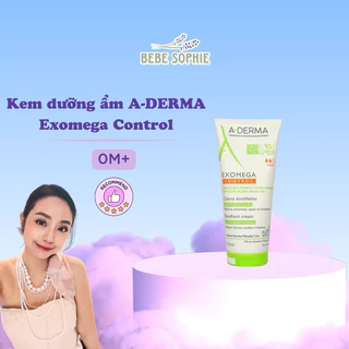 Kem dưỡng da Aderma Exomega Control 200ml dành cho da khô, da nhạy cảm, da kích ứng, da cơ địa