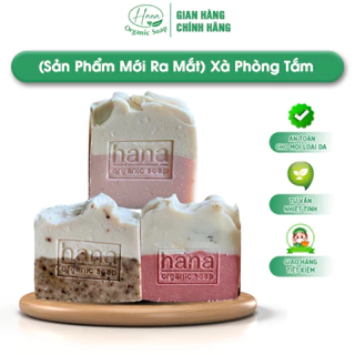 (Sản Phẩm Mới Ra Mắt) Xà Phòng Tắm HANA ORGANIC - Xà Phòng Hữu Cơ Thiên Nhiên Giúp Nhân Đôi Tác Dụng Dưỡng Da