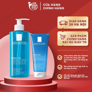 Sữa rửa mặt La Roche-Posay Effaclar Purifying Foaming Gel cho da dầu, mụn 400ML (hn)