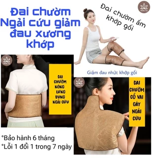 Đai Chườm Ấm Ngải Cứu - Lưng Vai Gối