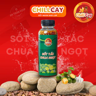 Sốt tắc chua ngọt CHILL CAY Sốt tắc nhà làm,sốt quất chua cay thơm phức chấm,trộn Siêu Ngon