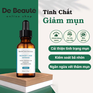 [HÀNG CÔNG TY]  Tinh Chất Kiểm Soát Dầu, Giảm Mụn và Chống Lão Hóa SkinCeuticals Blemish + Age Defense 30ml