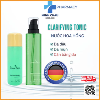 Nước cân bằng cho da dầu và da mụn Clarifying Tonic - J02 Jean d’Arcel