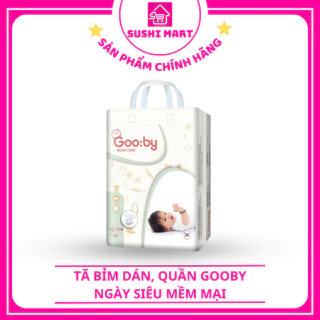 Tã bỉm dán, quần Gooby ngày siêu mềm mại, an toàn, mỏng nhẹ, siêu khô thoáng, siêu thấm hút cho mẹ và bé