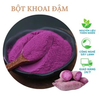 Bột khoai đậm (bột khoai lang tím) nguyên chất - tốt cho cơ thể, làm bánh, làm đẹp 20gr, 50gr, 100gr