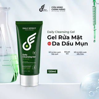 Sữa Rửa Mặt DAILY EFFECT 120ml (hỗ trợ làm sạch bụi bẩn, dầu nhờn, hỗ trợ cải thiện mụn)