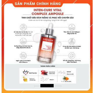 Tinh Chất Kích Trắng Ahohaw After Solution Inten-Cure Vital Complex Ampoule