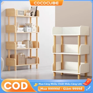 COCO Kệ sách gỗ đa năng nhiều tầngtủ khóa giúp bạn cất gọn đồ đạc