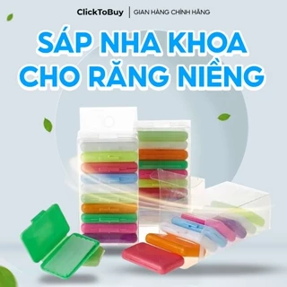 Sáp Nha Khoa Coral 10 mùi, Sáp Giảm Đau Khi Chỉnh Nha, Niềng Răng, Giảm Nhiệt Miệng