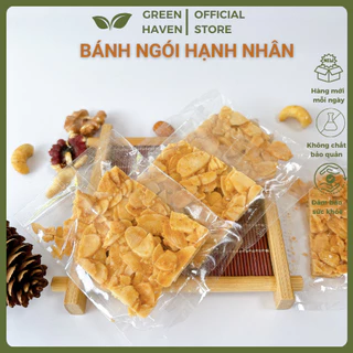 Bánh ngói hạnh nhân, bánh ăn kiêng hỗ trợ giảm cân, bánh hạt dinh dưỡng ngũ cốc, bánh eat clean Green Haven