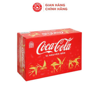 Thùng 24 lon nước ngọt Coca Cola (235ml)