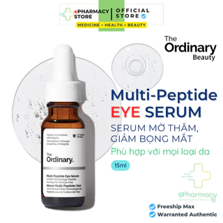 Tinh chất giảm thâm mắt The Ordinary Multi-Peptide Eye Serum giảm nếp nhăn, bọng mắt - 15mL