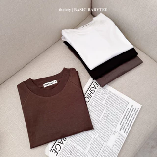 Áo Babytee Basic | 𝐭𝐡𝐞𝐥𝐞𝐭𝐲