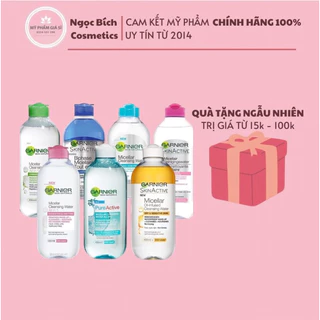 Nước Tẩy Trang làm Sạch Sâu Garnier Micellar Cleansing Water.