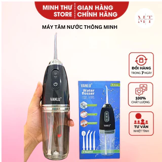 Máy Tăm Nước Cầm Tay Cao Cấp Chính Hãng Tặng Kèm 4 Vòi Phun, Bảo Hành 12 Tháng