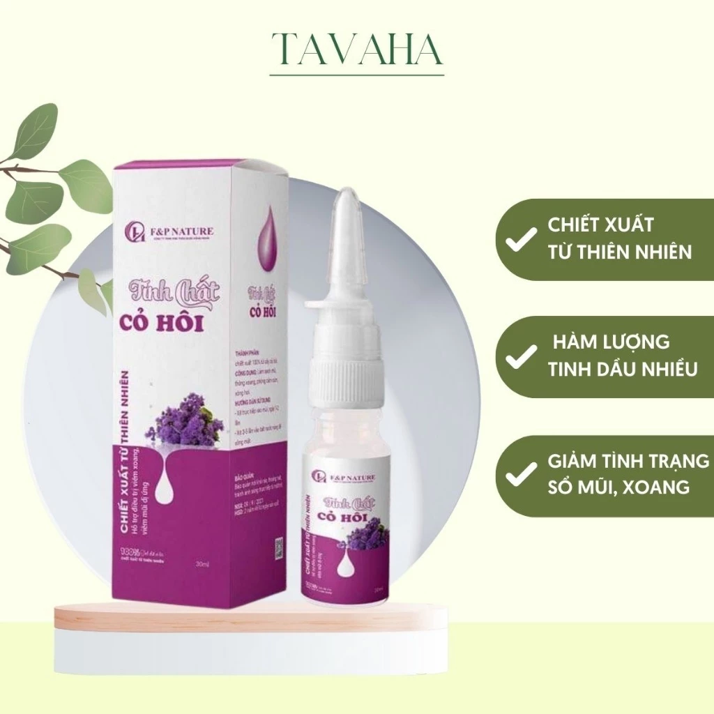 Tinh Chất Hoa Ngũ Sắc (Hoa Cỏ Hôi, Hoa cứt lợn)  F&P Nature 100% Từ Thiên Nhiên Hỗ Trợ Xoang Mũi Dị Ứng - 30ml