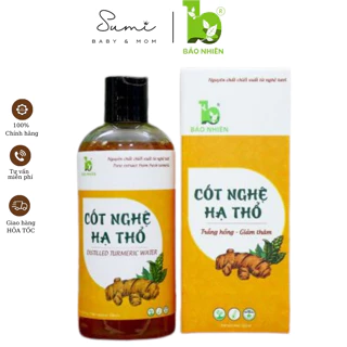 Cốt nghệ hạ thổ Bảo Nhiên 330ml - giảm thâm, tái tạo da cho mẹ sau sinh