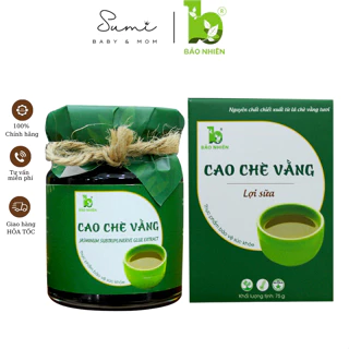 Cao chè vằng Bảo Nhiên lợi sữa dành cho mẹ sau sinh 75g