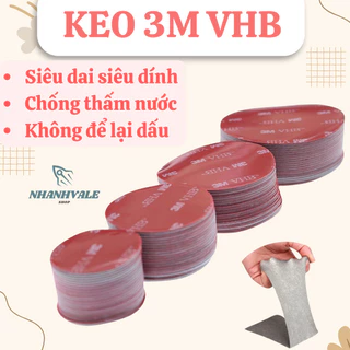 Băng Keo Hai Mặt 3M Siêu Dính Chống Thấm Nước Không Để Lại Dấu VHB Dành Cho Văn Phòng / Nhà Cửa / Trường