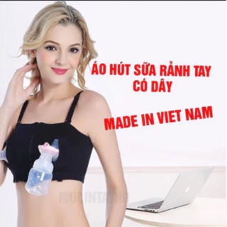 Áo hút sữa rảnh tay có dây cho mẹ tiện dụng (made in Việt Nam)
