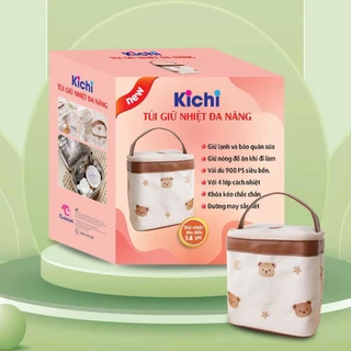 Túi giữ nhiệt đa năng Kichilachi giúp bảo quản sữa mẹ (giữ ấm/ giữ lạnh) nhỏ gọn