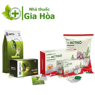 [CHÍNH HÃNG] Trà túi lọc Actiso / Atiso Ladophar (Đà Lạt) giải độc, mát gan, thanh nhiệt [Ladotea, Ladoactiso, Lado]