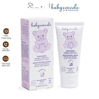 Kem dưỡng ẩm cho bé Babycoccole 0M+ dưỡng da trẻ em & em bé từ sơ sinh chiết xuất hạnh nhân 75ml