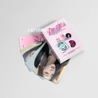 Card AESPA photocard album thẻ lomo unoff Hologram - Bình Sữa Hồng Ray Fed