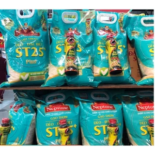 [Chính hiệu] Gạo Thơm Đặc Sản ST25 plus( Neptune) 5kg