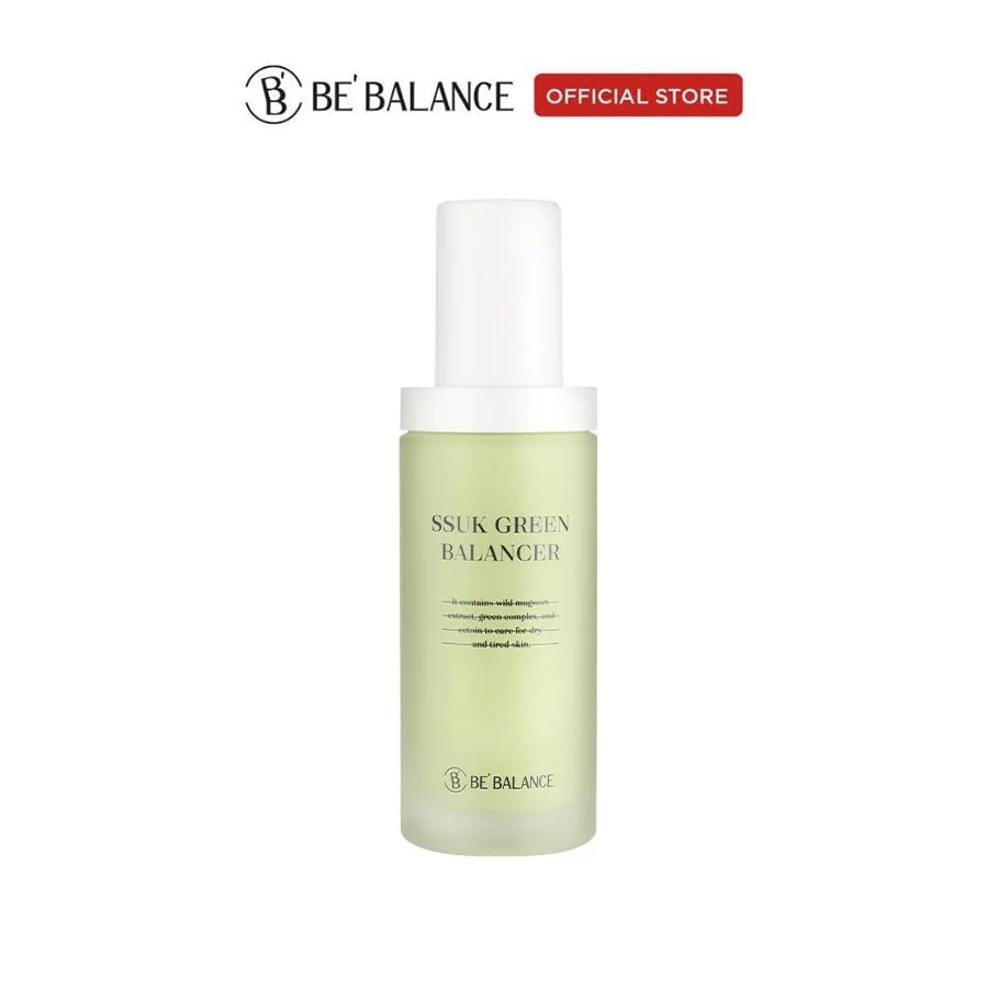 (S05) Tinh Chất Cân Bằng Đa Tầng Chiết Xuất Ngải Cứu Be'Balance SSUK GREEN BALANCER AMPOULE Làm Đẹp Da 50ml