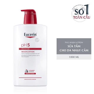 ✅(Date 2026) Sữa tắm dành cho da nhạy cảm Washlotion pH5 Eucerin 1000ml