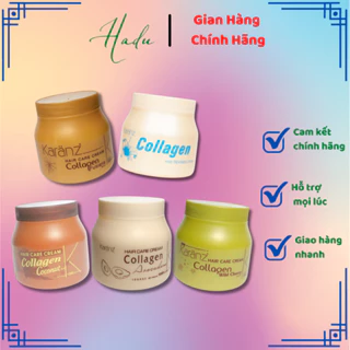 (CHÍNH HÃNG) Kem Ủ Tóc KARANZ Collagen, Hấp Ủ Tóc Giúp Tái Tạo Phục Hồi Tóc Từ Gốc Đến Ngọn 1000ml