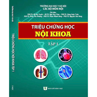 Sách - Triệu chứng học nội khoa tập 1 - 2023