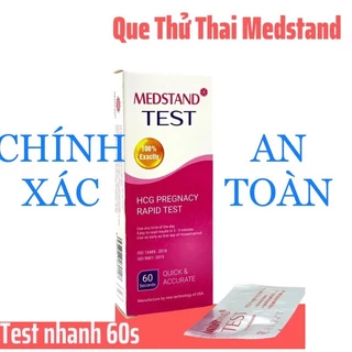 Que thử thai Medstand, chính xác 100% sau 60 giây