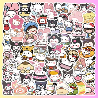 18 - Set 50 Sticker Sanrio Hỗn Hợp Dễ Thương