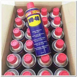 Thùng 24 chai WD 40 (412ml) chai xịt tẩy rỉ bôi trơn chống ẩm