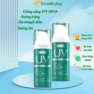 Chống nắng Dr Lacir kem chống nắng đa tầng UV SPF 50PA che khuyết điểm nâng tone dưỡng ẩm mờ nám giảm nhăn